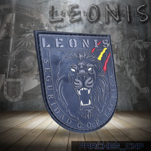 Cargar imagen en el visor de la galería, EMBLEMA DE BRAZO G.O.P. LEONIS SEGURIDAD PRIVADA
