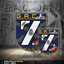 Cargar imagen en el visor de la galería, EMBLEMA DE BRAZO DEL G.A.C DE LA COMISARÍA JAÉN
