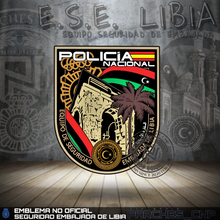 Cargar imagen en el visor de la galería, EMBLEMA EQUIPO DE SEGURIDAD EMBAJADA DE LIBIA
