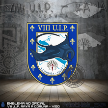 Cargar imagen en el visor de la galería, EMBLEMA BRAZO VIII U.I.P. RAYA - A CORUÑA - VIGO
