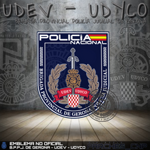 Cargar imagen en el visor de la galería, EMBLEMA DE BRAZO B.P.P.J. DE GERONA - UDEV - UDYCO
