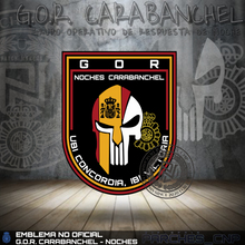 Cargar imagen en el visor de la galería, EMBLEMA G.O.R. CARABANCHEL NOCHES
