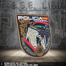 Cargar imagen en el visor de la galería, EMBLEMA EQUIPO DE SEGURIDAD EMBAJADA DE LIBIA
