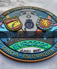 Cargar imagen en el visor de la galería, EMBLEMA CONMEMORATIVO SERVICIO ESPECIAL DE ORDEN PÚBLICO EUROCOPA JUNIO 2021
