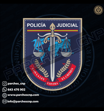 Cargar imagen en el visor de la galería, EMBLEMA OFICIAL POLICIA JUDICIAL
