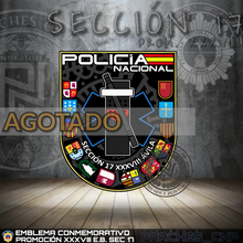 Cargar imagen en el visor de la galería, EMBLEMA CONMEMORATIVO DE LA SECCIÓN 17 DE LA PROMOCIÓN XXXVIII
